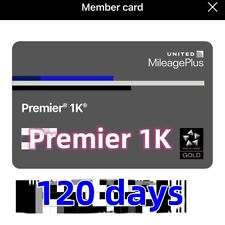United Airlines Premier 1K Status Star Alliance Gold 120 Days, Instant Upgrade picture