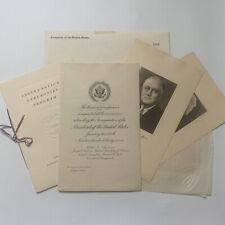 1937 President Franklin Roosevelt Inauguration Inaugural Platform A Invitation picture