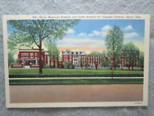 Elyria Memorial Hospital And Gates Hospital For Crippled Children, Ohio Postcard picture