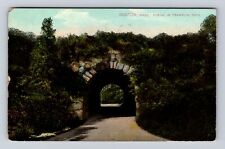 Boston MA-Massachusetts, Scene In Franklin Park, Antique Vintage c1909 Postcard picture