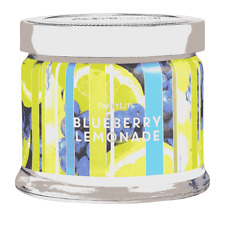 Partylite BLUEBERRY LEMONADE SIGNATURE 3-wick JAR CANDLE  BRAND NEW  NIB  picture