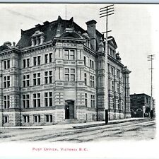 Pre-1907 Canada B.C. Victoria Post Office Building British Columbia Card UDB A28 picture