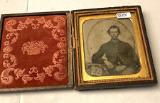 CIVIL WAR PICTURE OF SOLDIER IN CASE picture
