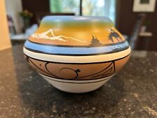 Native American Pottery Vintage Signed by Artist picture