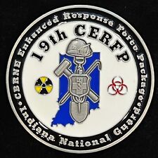 19th CERFP Indiana National Guard CBRNE Enhanced Response Force Challenge Coin picture