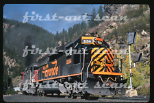 R DUPLICATE SLIDE - D&RGW Rio Grande 3154 GP-60 Action on Freight picture