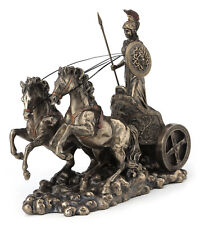 ATHENA RIDING CHARIOT WITH SPEAR AND SHIELD Statue Sculpture Figurine  picture