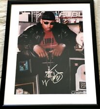 LL Cool J autographed signed autograph 16x20 poster size photo matted framed JSA picture