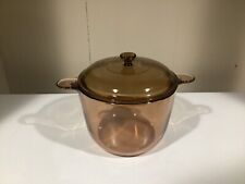 VISION CORNING AMBER FRANCE 3.5-4L? DUTCH OVEN POT picture