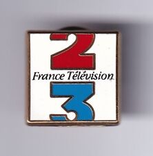 RARE PIN'S PINS.. TV RADIO PRESS A2 FR3 FRANCE 2 & 3 ARTHUS BERTRAND GOLD ~FT picture