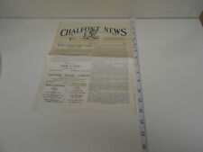 The Chalfont News. April 1925. Ad - 