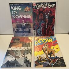 Comic Book Lot of 4: Web of Venom King of Nowhere Mad Eating Cow MCMLXXV picture