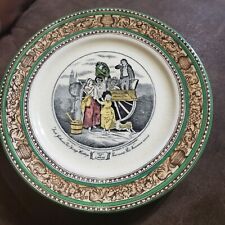 Antique adam's china Cries of London plate 7