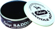 Fiebing'S Black Saddle Soap for Leather Cleaner & Conditioner 12 Oz Tin picture
