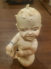 Vintage JANUARY 1956 TMJ James CRYING PIANO BABY Figurine Bisque  Kewpie picture