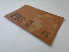 1969 Vtg Caterpillar Tractor Parts Book Catalog No. 9D Ripper N1 picture