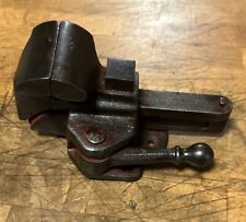 RARE Stephens Patent Vise Co.Parallel Vise Jeweler's Lever Lock vice READ picture
