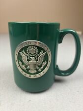 Seal of The United States Army Coffee Cup Mug Green picture