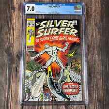 Silver Surfer #18 CGC 7.0 Cert 9009, First battle of the Silver Surfer vs the In picture