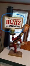 Vintage Blatz Beer Running Waiter Reproduction Sign At Local Prices  New Design picture