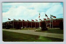 Norfolk VA-Virginia, Nato Headquarters, Antique, Vintage c1958 Souvenir Postcard picture