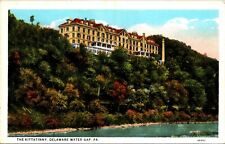 The Kittatinny Hotel Exterior Delaware Water Gap PA White Border Postcard 6A picture