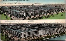 Postcard The Studebaker Corporation Plants No 1 and 3 in Detroit, Michigan picture