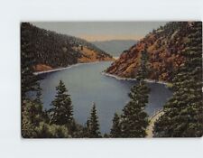 Postcard Eagle Nest Lake and Dam New Mexico USA picture