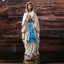 High Quality Catholic Resin Virgin Mary Statue, Handmade Figure, Religious 23Cm picture