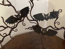 U Pick Vintage Inspired Happy Black Bat,Big Teeth Halloween Cardstock Decoration picture