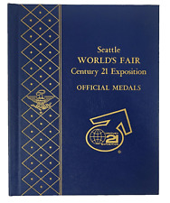 1962 Seattle World's Fair Century 21 Expo Whitman Album for Official Medals picture