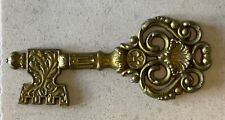 Vintage Large Mid-Century Modern Gold Ceramic Skeleton Key Wall or Table Art picture