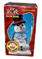 McDonalds Disney 101 Dalmations Snow Dome Globe Snowman's Best Friend  1996 New picture