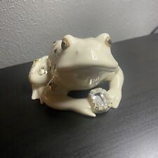 Lenox THE PRINCE OF JEWELS Frog Figurine picture