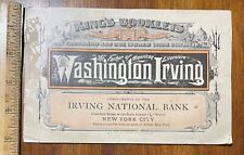 King's Booklet Washington Irving National Bank Sleepy Hollow photos NYC 1900s picture