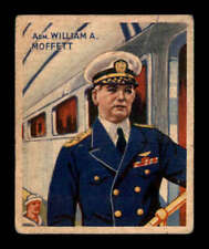 1934 National Chicle Sky Birds #44 Admiral Wm. A. Moffett   F X3060592 picture