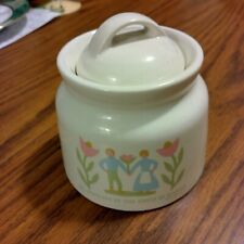 Vintage C.R. Gibson porcelain canister 