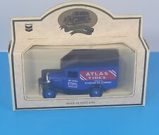 DieCast Chevron Standard Oil Atlas Tire Truck Blue Painted Metal By Lledo  picture