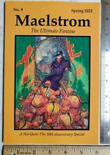 Fanzine Maelstrom #9, Spring 2022, now on sale 68 pgs; Shadow cover by Kaluta picture