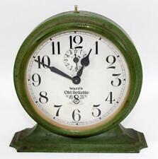 c.1920 Antique Ingraham Ward's Old Reliable 8 day Alarm Clock ~ Keeps Good Time picture
