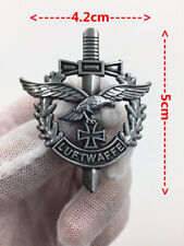 WW2 German Badge Pin Luftwaffe Pilot with Eagle Iron Cross Medal picture