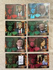 2016 Decision Trump Under Fire Blue Red Green Pink. Lot Of 8 picture