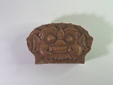 Hand carved Wood Balinese Barong Puzzle Box-For Your Hidden Treasures picture