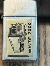 Zippo Lighter White Truck Company White 7000 Cabover picture