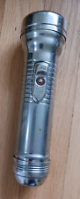 Vintage HIPCO Silver Metal Flashlight Made in USA -- tested Works picture