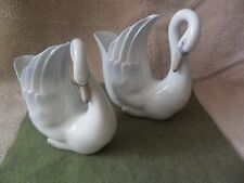 Two NAO by LLadro Swan Vases (C) Daisa 1977 - 6