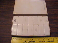 Vintage Fina Safe Time White Dominoes picture