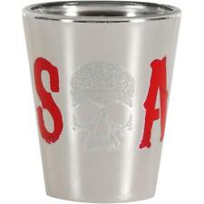 Sons of Anarchy Glitter Skull Logo Shot Glass picture