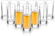 Shot Glass Set with Heavy Base, 1.2 Oz (12 Pack) Clear Glasses for Whiskey and L picture