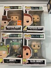 Funko Pop Rick And Morty Lot Of 4 Morty  picture